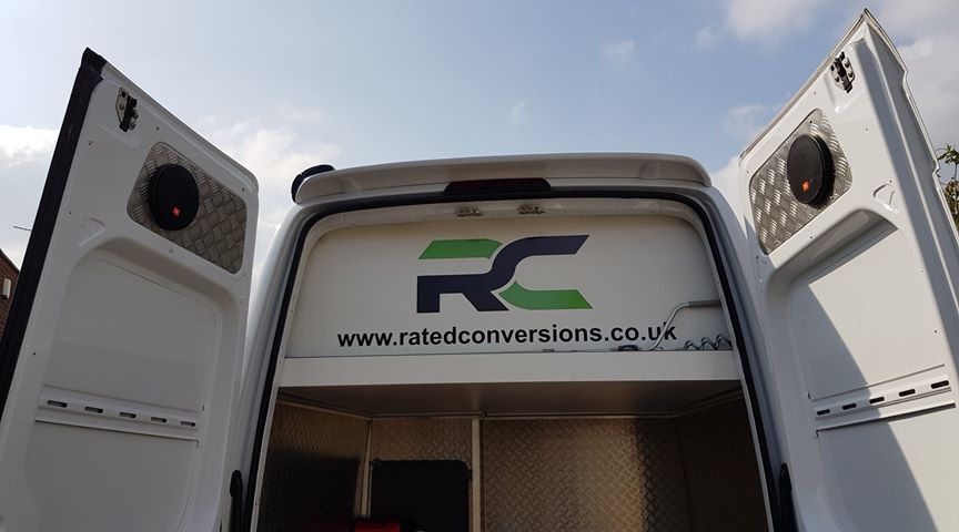 Example of a conversion work for a van